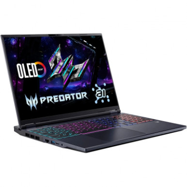 Ноутбук Acer Predator Helios Neo 16 PHN16S-71 16" OLED, Intel U9-275HX, 64GB, F1TB+1TB, NVD5070Ti-12, Win11P-8-зображення