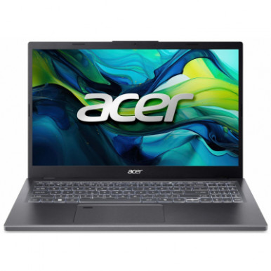Ноутбук Acer Aspire 15 A15-61M 15.6" FHD IPS, AMD R5-8640HS, 16GB, F512GB, UMA, Lin, сірий-7-зображення