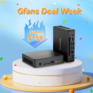 Комп'ютер GEEKOM Mini Air12 Lite / N150, 8, 256, WIN11Pro (GMAir12Lite-N150-8256-EU)-11-зображення