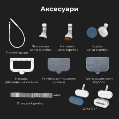 Пароочиститель AENO ASM0001-15-изображение
