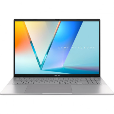 Ноутбук ASUS Vivobook S16 S3607CA-RP008 16" WUXGA IPS, Intel Ultra 7 255H, 16GB, F1TB, UMA, NoOS, Серебристый-7-изображение