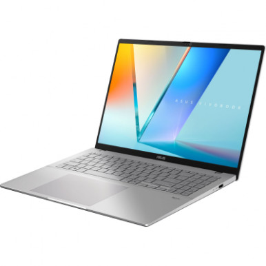 Ноутбук ASUS Vivobook S16 S3607CA-RP008 16" WUXGA IPS, Intel Ultra 7 255H, 16GB, F1TB, UMA, NoOS, Серебристый-9-изображение