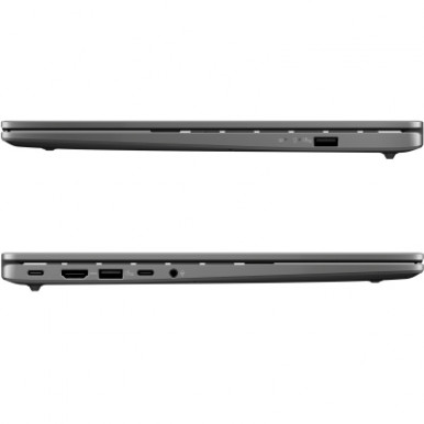 Ноутбук ASUS Vivobook S14 S3407CA-LY009 14" WUXGA IPS, Intel Ultra 7 255H, 16GB, F1TB, UMA, NoOS, Серый-11-изображение
