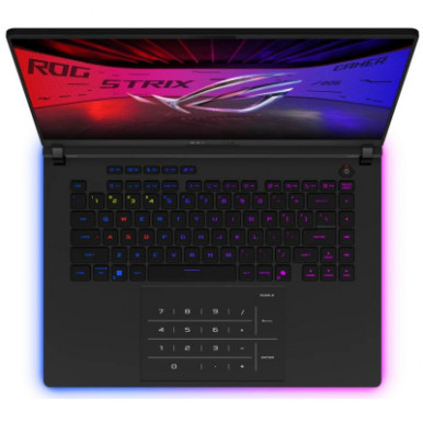 Ноутбук ASUS ROG Strix SCAR 16 G635LR-RW074W 16" 2.5K mLED, Intel Ultra 9 275HX, 32GB, F1TB, NVD5070Ti-12, Win11, Черный-12-изображение