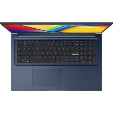 Ноутбук ASUS Vivobook 17 X1704VA-AU755 17.3" FHD IPS, Intel i3-1315U, 16GB, F512GB, UMA, NoOS, Голубой-12-изображение
