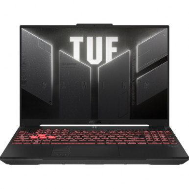 Ноутбук ASUS TUF A16 FA607NU-RL098 16" FHD IPS, AMD R5-7535HS, 16GB, F1TB, NVD4050-6, NoOS, Сірий-12-зображення