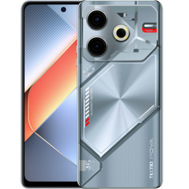Мобильный телефон Tecno POVA 6 NEO 8/128GB Starry Silver (4894947023620)-7-изображение