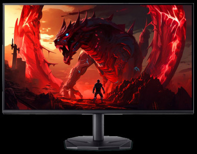 Монитор 23.8" Acer Nitro KG241YGbmipx (UM.QX1EE.G01) Black-1-изображение