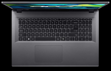 Ноутбук Acer Aspire Go 17 AG17-31P-33LZ (NX.J8ZEU.009) Steel Gray-17-изображение