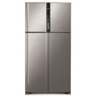 Холодильник з верхньою мороз. HITACHI R-V910PUC1KBSL, 184х85х91см, 2 дв., Х- 514л, М- 186л, A++, NF, Інвертор, Нерж-2-зображення
