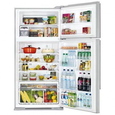 Холодильник с верхней мороз. HITACHI R-V910PUC1KBSL, 184х85х91см, 2 дв., Х- 514л, М- 186л, A++, NF, Инвертор, Нерж-3-изображение
