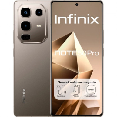 Мобильный телефон Infinix Note 50 Pro 12/256Gb Titanium Grey (4894947068324)-8-изображение