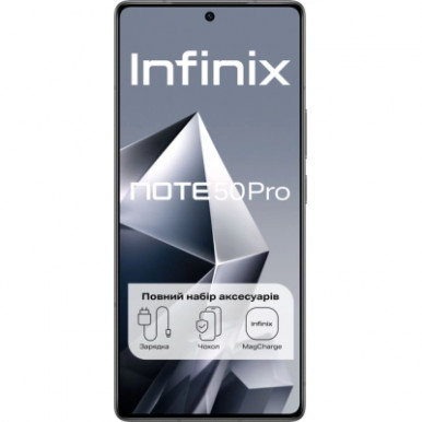 Мобильный телефон Infinix Note 50 Pro 12/256Gb Shadow Black (4894947068355)-9-изображение