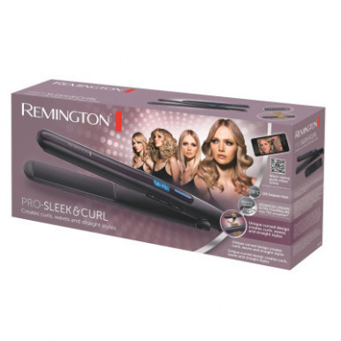Щипцы-выпрямитель Remington S6505 Pro Sleek and Curl-4-изображение