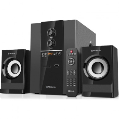 Акустична система REAL-EL M-355 Black (EL121300015)-21-зображення