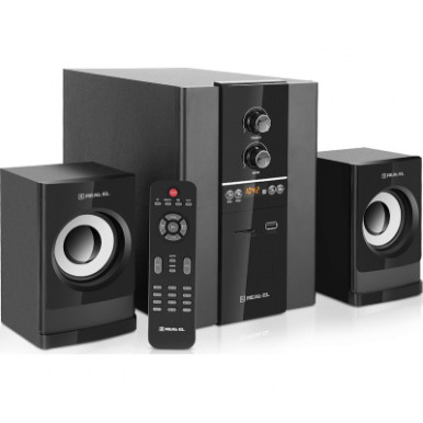 Акустична система REAL-EL M-355 Black (EL121300015)-18-зображення