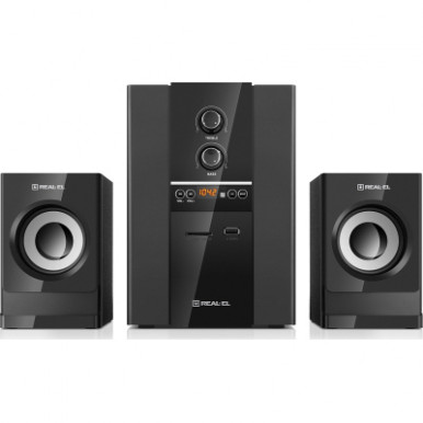 Акустична система REAL-EL M-355 Black (EL121300015)-17-зображення
