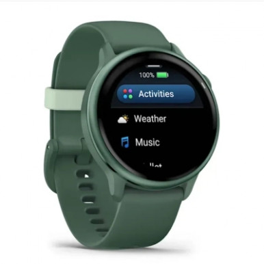 Смарт-годинник Garmin vivoactive 6, Jasper Green/J. Green Metallic, GPS смарт-годи (010-02985-02)-10-зображення