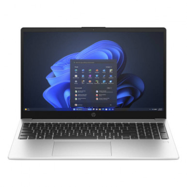 Ноутбук HP 250R-G10 15.6" FHD IPS, Intel 3-100U, 16GB, F512GB, UMA, Win11P, серебристый-6-изображение