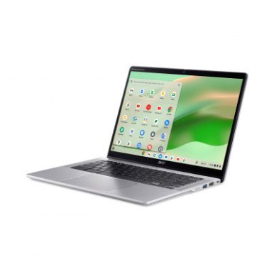 Ноутбук Acer Chromebook Spin CP314-2HN 14" WUXGA IPS Touch, Intel i3-N305, 8GB, F256GB, UMA, ChromeOS, серебристый-13-изображение