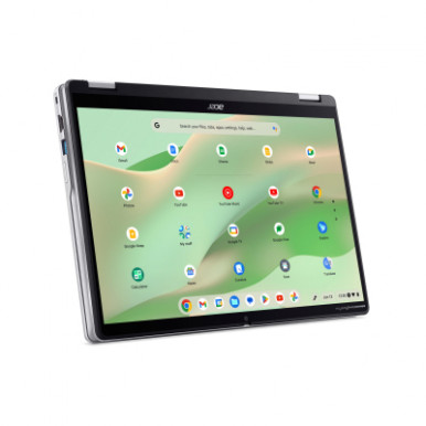 Ноутбук Acer Chromebook Spin CP314-2HN 14" WUXGA IPS Touch, Intel i3-N305, 8GB, F256GB, UMA, ChromeOS, серебристый-18-изображение