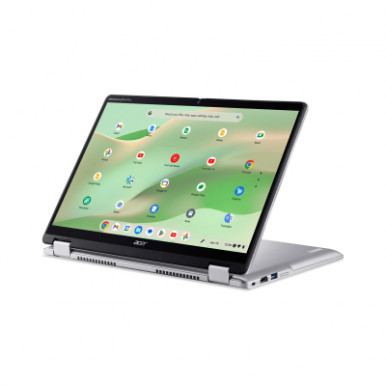 Ноутбук Acer Chromebook Spin CP314-2HN 14" WUXGA IPS Touch, Intel i3-N305, 8GB, F256GB, UMA, ChromeOS, серебристый-21-изображение