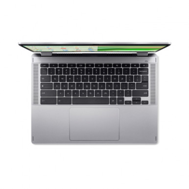 Ноутбук Acer Chromebook Spin CP314-2HN 14" WUXGA IPS Touch, Intel i3-N305, 8GB, F256GB, UMA, ChromeOS, серебристый-23-изображение