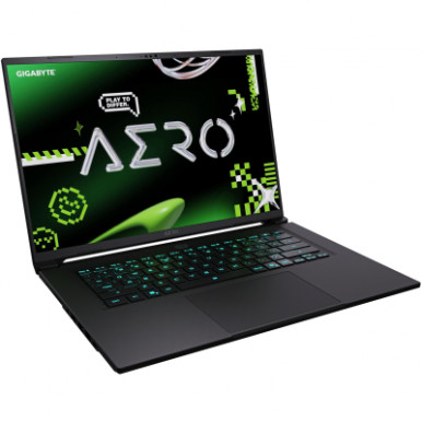 Ноутбук AERO X16 16.0 QHD+ 165Hz, AMD Krachen R7, 32GB, F1TB, NVD5070-8, W11, черный-10-изображение