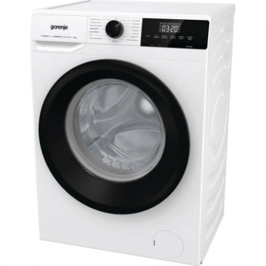 Стирально-сушильная машина Gorenje фронтальная, 8(5)кг, 1400, A+, 55см, дисплей, пар, инвертор, белый-8-изображение