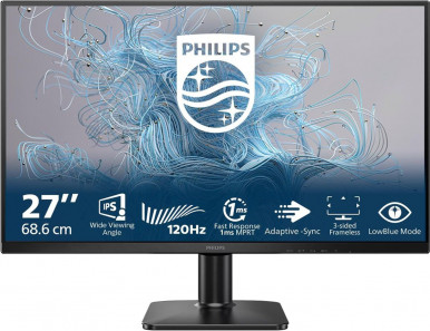 Монiтор 27" Philips 27E2N1110/00 Black-7-зображення