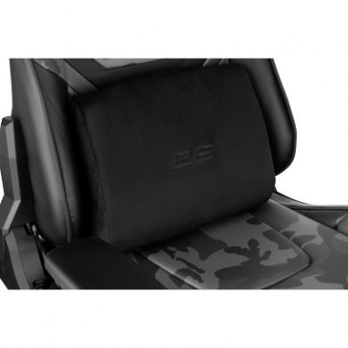 Крісло 2E GAMING HIBAGON II, ПУ шкіра, 3D-Armrests, чорно-зелений-13-зображення