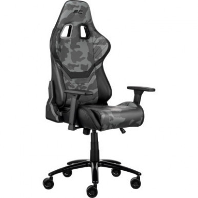 Крісло 2E GAMING HIBAGON II, ПУ шкіра, 3D-Armrests, чорно-зелений-21-зображення