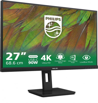 Монiтор 27" Philips 27B1U3900/00 Black-12-зображення