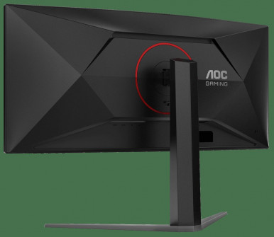 Монiтор 21.5" AOC CU34G4 Black/Red-15-зображення