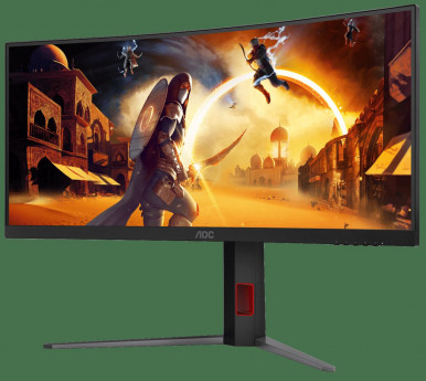 Монiтор 21.5" AOC CU34G4 Black/Red-19-зображення