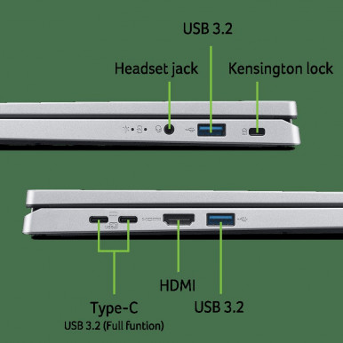 Ноутбук Acer Aspire Go Spin 14 AGSP14-31PT-37VB (NX.JBEEU.001) Pure Silver-31-зображення