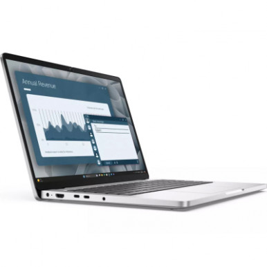 Ноутбук Dell Pro 14 14" FHD+ IPS AG, AMD AI 5 PRO 340, 16GB, F512GB, UMA, Win11P, сріблястий-10-зображення