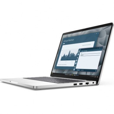 Ноутбук Dell Pro 14 14" FHD+ IPS AG, AMD AI 5 PRO 340, 16GB, F512GB, UMA, Win11P, сріблястий-11-зображення
