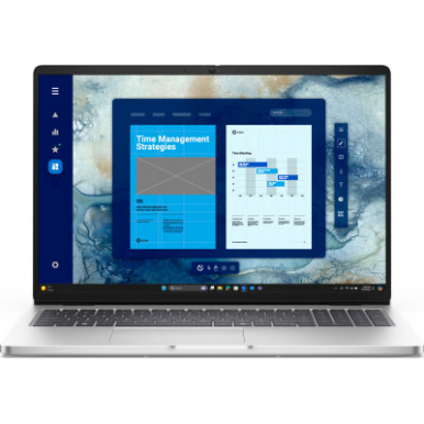 Ноутбук Dell Pro 16 16" FHD+ IPS Touch, AMD AI 7 PRO 350, 32GB, F512GB, UMA, Win11P, сріблястий-9-зображення