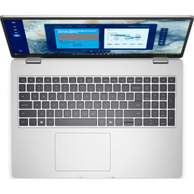 Ноутбук Dell Pro 16 16" FHD+ IPS Touch, AMD AI 7 PRO 350, 32GB, F512GB, UMA, Win11P, сріблястий-12-зображення