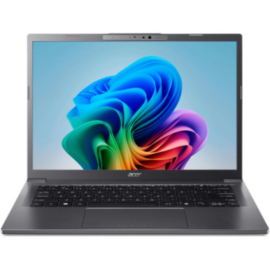 Ноутбук Acer Aspire 14 A14-52MT 14" WUXGA IPS Touch, Intel U7-258V, 32GB, F1TB, UMA, Win11, сірий-8-зображення