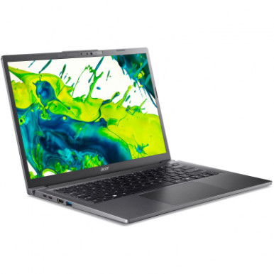 Ноутбук Acer Aspire 14 A14-52MT 14" WUXGA IPS Touch, Intel U7-258V, 32GB, F1TB, UMA, Win11, сірий-9-зображення