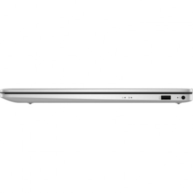 Ноутбук HP 17-cn3038ua 17.3" FHD IPS AG, Intel i5-1334U, 16GB, F512GB, UMA, DOS, сріблястий-10-зображення