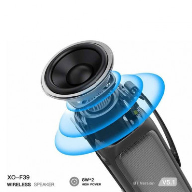 Акустична система XO F39 RGB AUX / USB (XO-F39-BK)-16-зображення