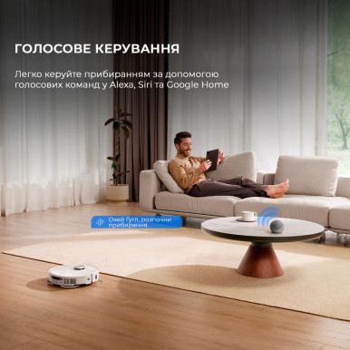 Робот-пылесос моющий Dreame Bot X40 Ultra Complete White (RLX63CE-2-Wh)-31-изображение