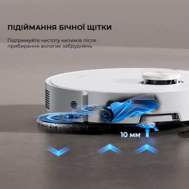 Робот-пылесос моющий Dreame Bot X40 Ultra Complete White (RLX63CE-2-Wh)-37-изображение