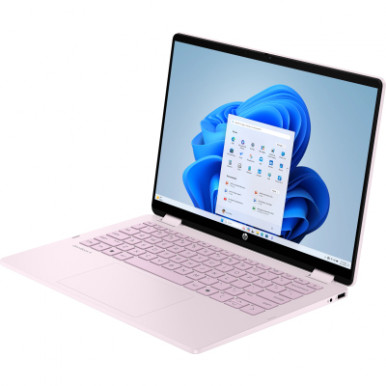 Ноутбук HP OmniBook 5 Flip x360 14" 2K IPS Touch, Intel 5-120U, 16GB, F512GB, UMA, DOS, рожевий-11-зображення