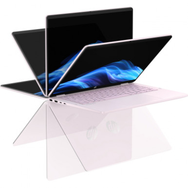 Ноутбук HP OmniBook 5 Flip x360 14" 2K IPS Touch, Intel 5-120U, 16GB, F512GB, UMA, DOS, рожевий-14-зображення