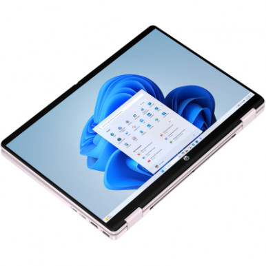 Ноутбук HP OmniBook 5 Flip x360 14" 2K IPS Touch, Intel 5-120U, 16GB, F512GB, UMA, DOS, рожевий-17-зображення