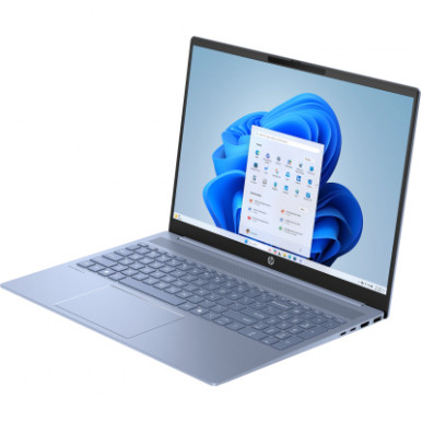 Ноутбук HP OmniBook 5 16-af1016ua 16" 2K IPS AG, Intel U7-255U, 16GB, F1024GB, UMA, DOS, блакитний-7-зображення